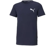 Puma Marškinėliai Paaugliams Active Small Logo Navy 586980 06