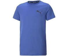 Puma Marškinėliai Paaugliams Active Small Logo Mėlyna 586980 92