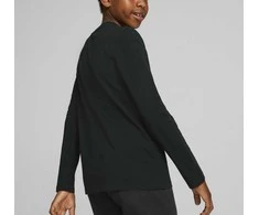 Puma Marškinėliai Paaugliams Alpha Longsleeve Tee Juodas 670103 01