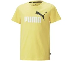 Puma Marškinėliai Paaugliams Ess+ 2 Col Logo Tee Geltona 586985 45
