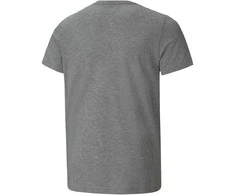 Puma Marškinėliai Paaugliams Ess+ 2 Col Logo Tee Pilkas 586985 03