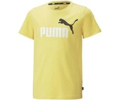 Puma Marškinėliai Paaugliams Ess+ 2 Col Logo Tee Geltona 586985 45