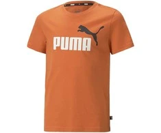 Puma Marškinėliai Paaugliams Ess+ 2 Col Logo Tee Oranžinis 586985 95