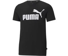 Puma Marškinėliai Paaugliams Ess Logo Tee Juodas 586960 01