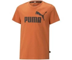 Puma Marškinėliai Paaugliams Ess Logo Tee Oranžinis 586960 94