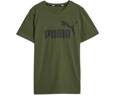 Puma Marškinėliai Paaugliams Ess Logo Tee Khaki 586960 31