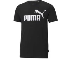 Puma Marškinėliai Paaugliams Ess Logo Tee Juodas 586960 01