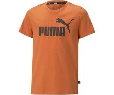 Puma Marškinėliai Paaugliams Ess Logo Tee Oranžinis 586960 94