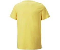Puma Marškinėliai Paaugliams Ess Logo Tee Geltona 586960 43