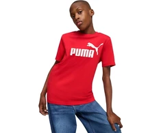Puma Marškinėliai Paaugliams Ess No.1 Logo Tee Raudona 684906 11