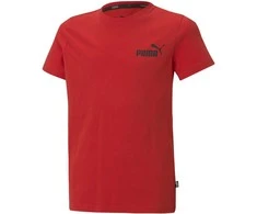 Puma Marškinėliai Paaugliams Ess Small Logo Tee Raudona 586961 11