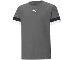 Puma Marškinėliai Paaugliams TeamRise Jersey Pilkas 704938 13