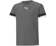 Puma Marškinėliai Paaugliams TeamRise Jersey Pilkas 704938 13