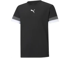 Puma Marškinėliai Paaugliams TeamRise Jersey Juodas 704938 03