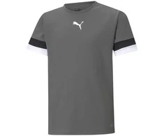 Puma Marškinėliai Paaugliams TeamRise Jersey Pilkas 704938 13