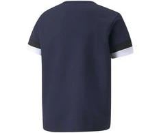 Puma Marškinėliai Paaugliams TeamRise Jersey Jr Navy 704938 06