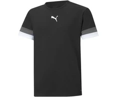Puma Marškinėliai Paaugliams TeamRise Jersey Juodas 704938 03