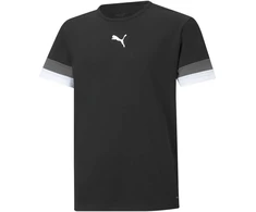 Puma Marškinėliai Paaugliams TeamRise Jersey Juodas 704938 03