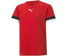 Puma Marškinėliai Paaugliams TeamRise Jersey Raudona 704938 01