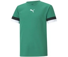 Puma Marškinėliai Paaugliams TeamRise Jersey Žalias 704938 05