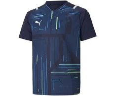 Puma Marškinėliai Paaugliams TeamUltimate Jersey Jr Mėlyna 705078 06