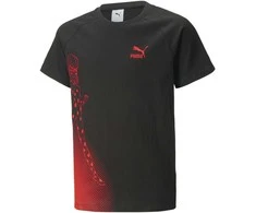 Puma Marškinėliai Paaugliams X Miraculous Tee Juodas 538683 01