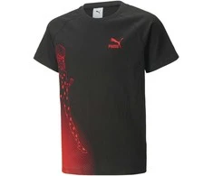 Puma Marškinėliai Paaugliams X Miraculous Tee Juodas 538683 01