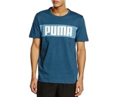 Puma Marškinėliai Power Block Dry Tee Mėlyna 836515 12