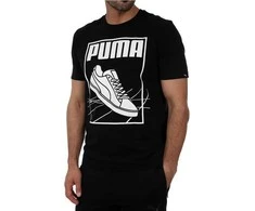 Puma Marškinėliai Track Tee Cotton Juodas 594870 01