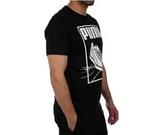 Puma Marškinėliai Track Tee Cotton Juodas 594870 01