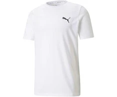 Puma Marškinėliai Vyrams Active Small Logo Baltas