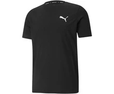 Puma Marškinėliai Vyrams Active Small Logo Juodas
