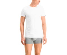 Puma Marškinėliai Vyrams Basic 2p Cre Baltas 935016 02