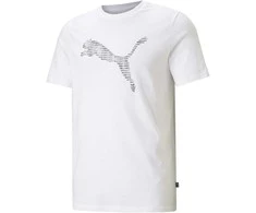 Puma Marškinėliai Vyrams Cat Basic Tee Baltas