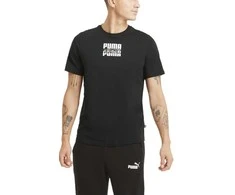 Puma Marškinėliai Vyrams Core International Tee1 Juodas