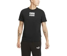 Puma Marškinėliai Vyrams Core International Tee1 Juodas