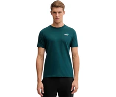 Puma Marškinėliai Vyrams Ess 2 Color Small No. 1 Logo Tee Žalias 684717 41