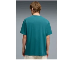 Puma Marškinėliai Vyrams Ess Elevated Relaxed Tee Žalias 692018 41