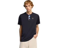 Puma Marškinėliai Vyrams Ess Elevated Tee Gr Dark Mėlyna 692054 16