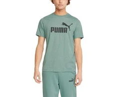 Puma Marškinėliai Vyrams Ess Heather Tee Žalias 586736 50