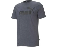 Puma Marškinėliai Vyrams Ess Heather Tee Mėlyna