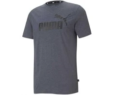 Puma Marškinėliai Vyrams Ess Heather Tee Mėlyna