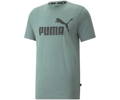 Puma Marškinėliai Vyrams Ess Heather Tee Žalias 586736 50