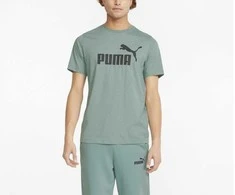 Puma Marškinėliai Vyrams Ess Heather Tee Žalias 586736 50