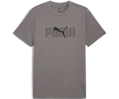 Puma Marškinėliai Vyrams Ess Logo Lab Tee Pilkas 684667 79