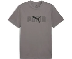 Puma Marškinėliai Vyrams Ess Logo Lab Tee Pilkas 684667 79
