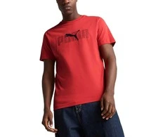 Puma Marškinėliai Vyrams Ess Logo Lab Tee Raudona 684667 15
