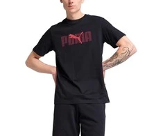 Puma Marškinėliai Vyrams Ess Logo Lab Tee Juodas 684667 16
