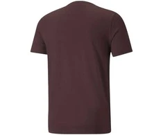 Puma Marškinėliai Vyrams Ess Logo Tee Bordo