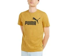 Puma Marškinėliai Vyrams ESS Logo Tee Geltona